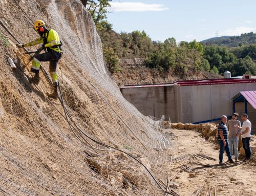 L’Ajuntament de Morella reforça els talussos del polígon industrial amb una inversió de 189.000 euros